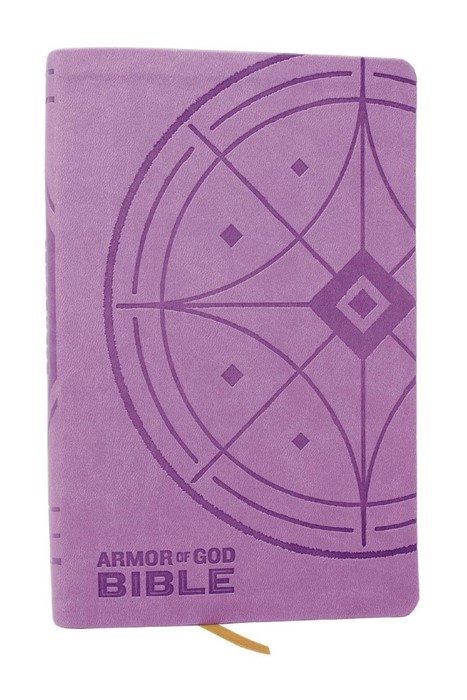 NKJV Armor of God Bible, Purple Leathersoft