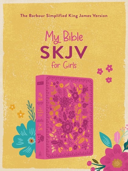 My Bible SKJV For Girls (Pink And Gold)
