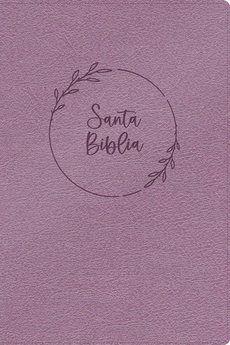 RVR 1960 Biblia Letra Gigante, Rosa Perla, Símil Piel