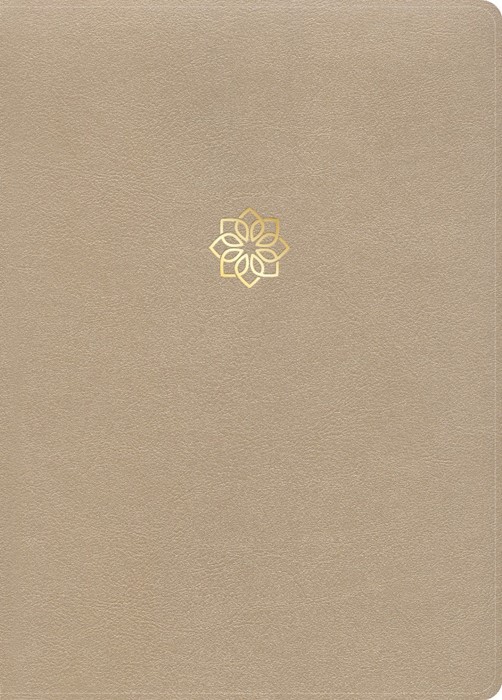 CSB Study Bible, Large Print Edition, Gold Leathertouch