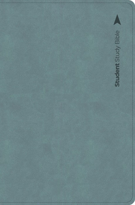 CSB Student Study Bible, Earthen Teal Suedesoft Leathertouch