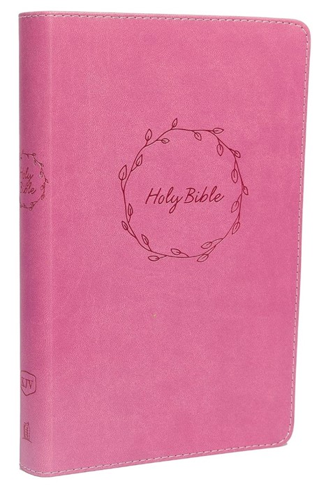 KJV Holy Bible: Deluxe Gift, Pink Leathersoft, Red Letter