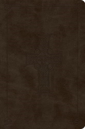 ESV Value Compact Bible, Olive, Celtic Cross Design