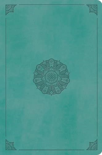 ESV Value Compact Bible, Red Letter, Turquoise