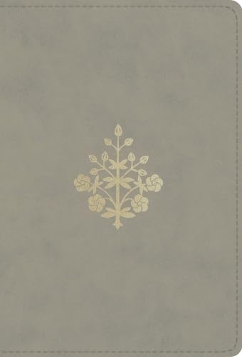 ESV Large Print Compact Bible, Red Letter, Stone