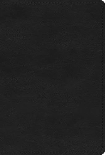 ESV Large Print Compact Bible, Red Letter, Black