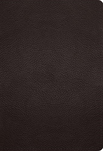 ESV Large Print Compact Bible, Red Letter, Buffalo Leather