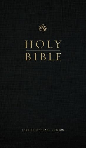 ESV Church Bible, Red Letter, Black