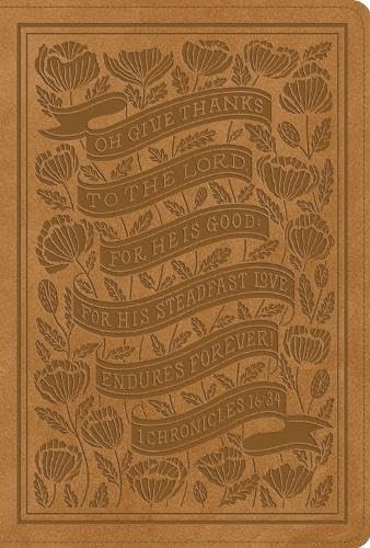 ESV Women's Study Bible, Nubuck Caramel