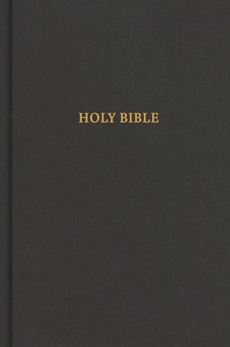 CSB Grace Bible, Charcoal Cloth Over Board