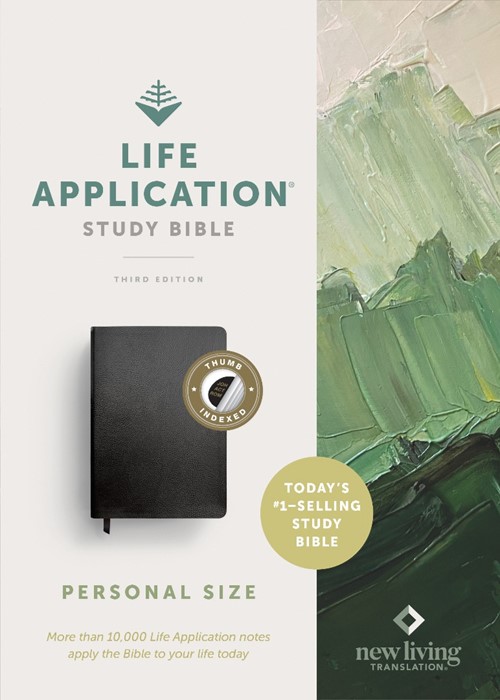 NLT Life Application Study Bible, Third Edition, Black