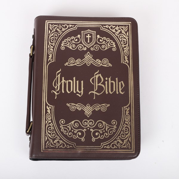 Bible Cover Ornate Gold Holy Bible Imitation Leather XLarge