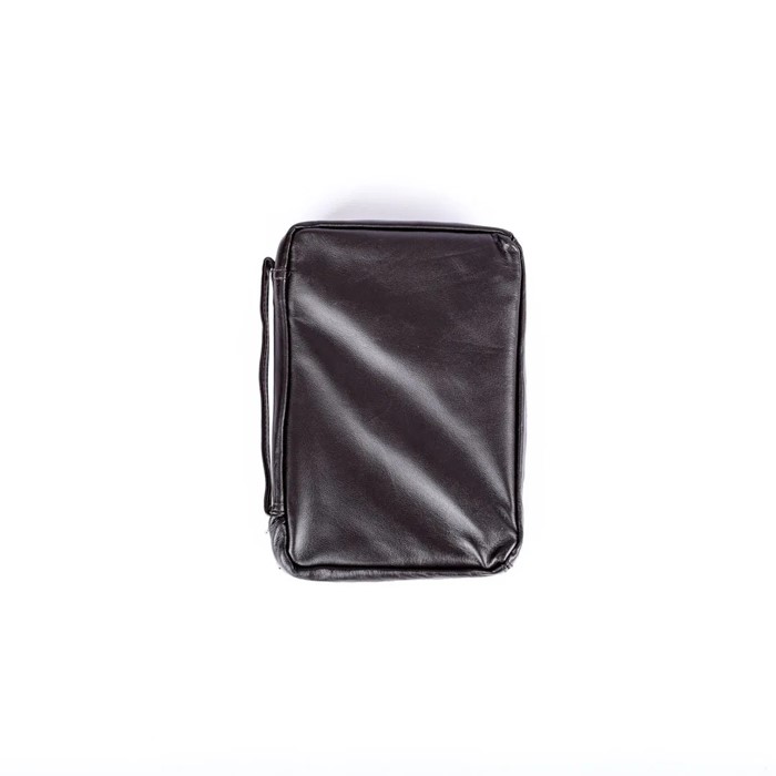 Bible Cover Lambskin Brown Large