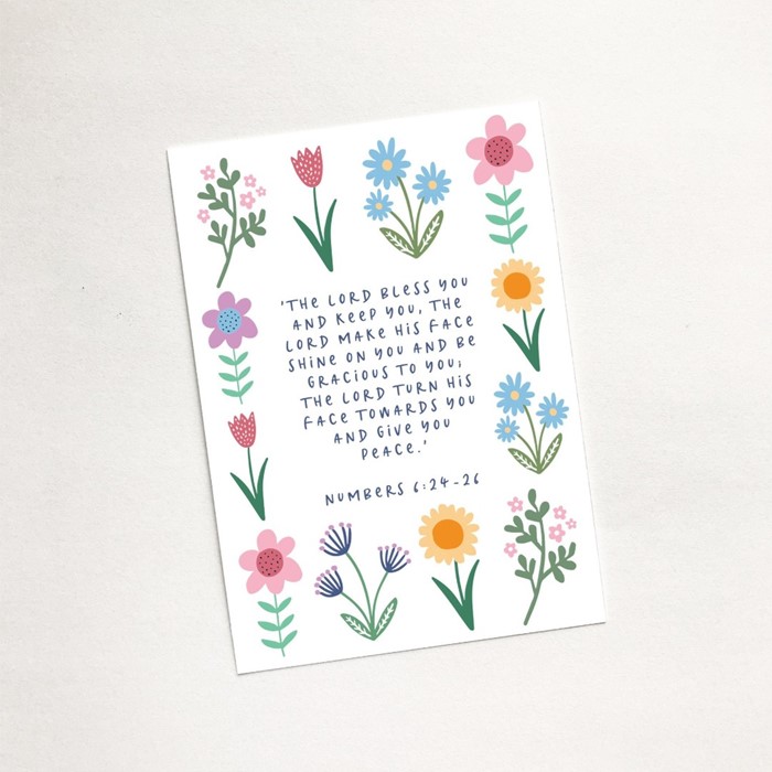 The Lord Bless You (Spring) A7 Magnet