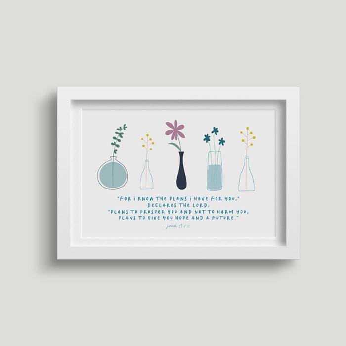 For I Know (Stems) A4 Print