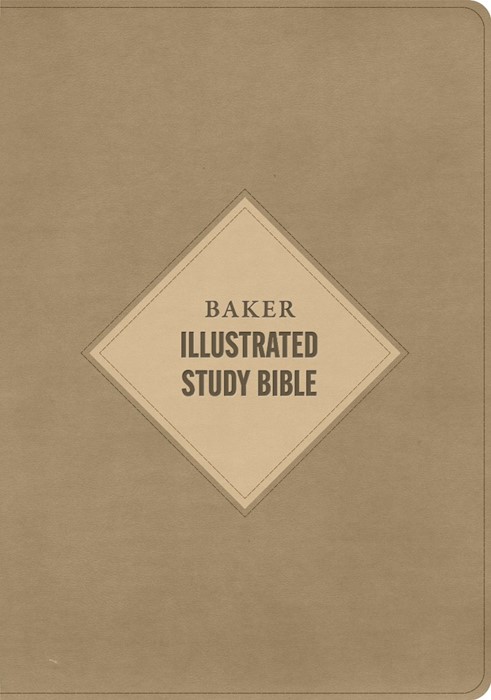 CSB Baker Illustrated Study Bible, Khaki, Indexed