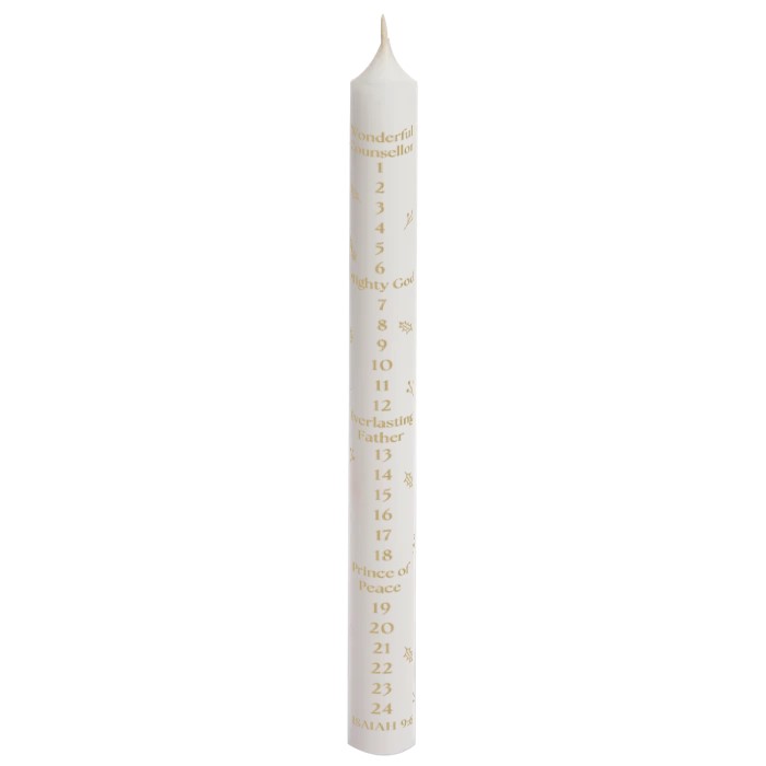 Names of Jesus Advent Candle - Isaiah 9:6