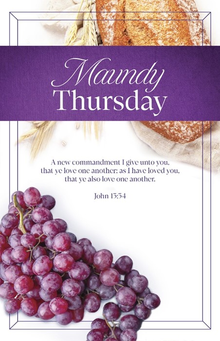 Maundy Thursday Bulletin: As I Have (Pack of 100)