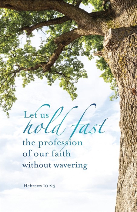 General Worship Bulletin: Hold Fast (Pack of 100)