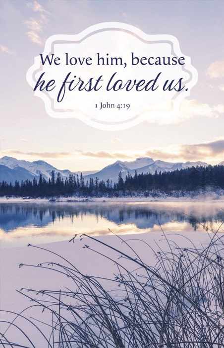 General Worship Bulletin: Because (Pack of 100)