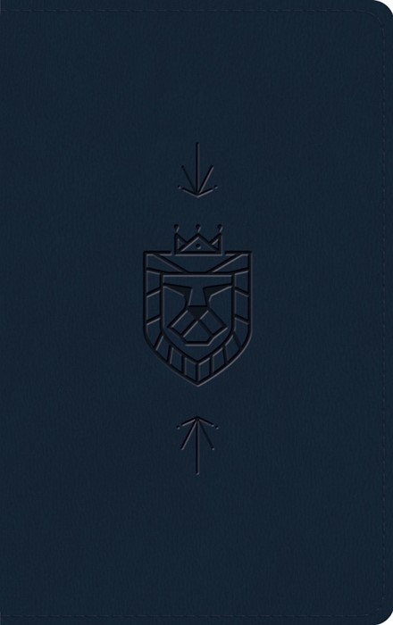 ESV Holy Bible for Kids, Dark Blue, Lion Of Judah Design