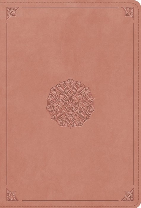 ESV Giant Print Value Thinline Bible, Blush Rose