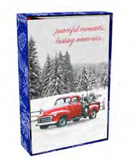 Premium Christmas Card Box - Peaceful Moments (18 Cards)