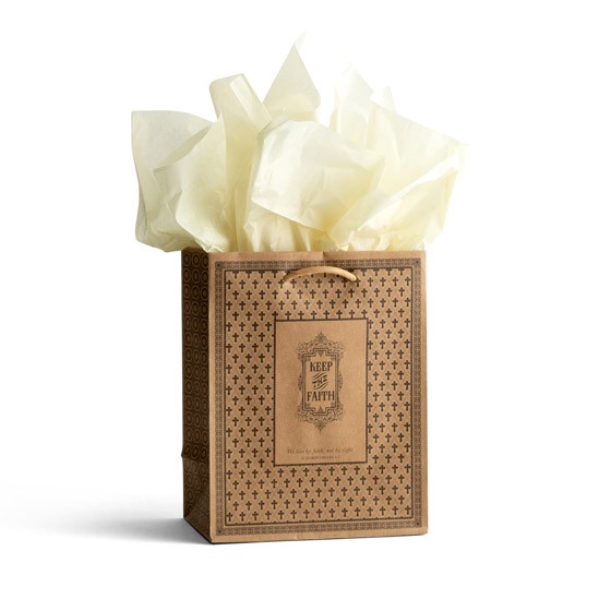 Keep The Faith - Medium Gift Bag With Tissue