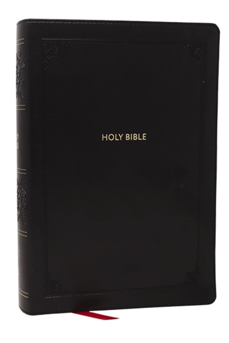 NKJV Giant Print End-Of-Verse Reference Bible, Black