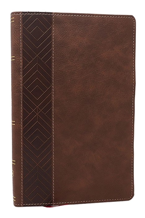 KJV Personal Size New Testament, Brown , Red Letter