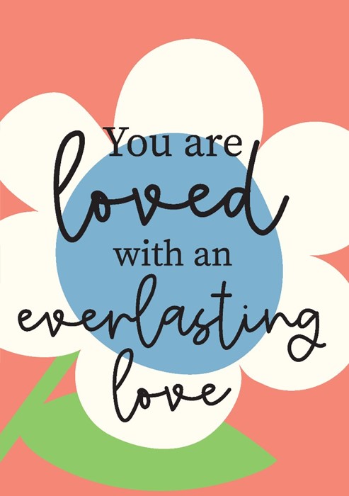 You Are Loved Flower A5 Notebook