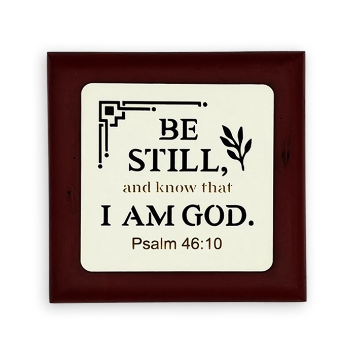 Be Still And Know That I Am God - Glow-In-The-Dark Plaque