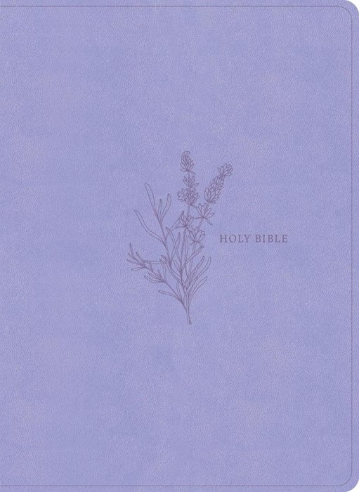 KJV Study Bible, Full-Color, Lavender