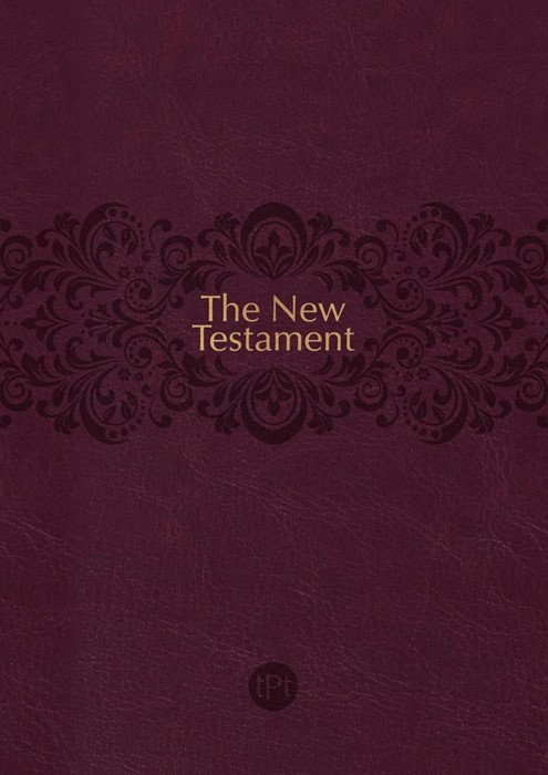 TPT New Testament, Reader's Edition, Burgundy