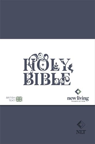 NLT Holy Bible, British Text Version In Blue Soft Tone