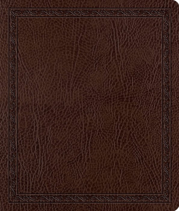 ESV Journaling Bible, Bonded Leather, Mocha