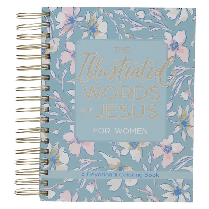 Colouring Devotional Illustrated Words of Jesus for Women