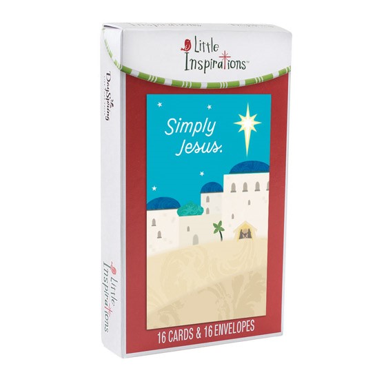 Simply Jesus Christmas Cards (Box of 16)