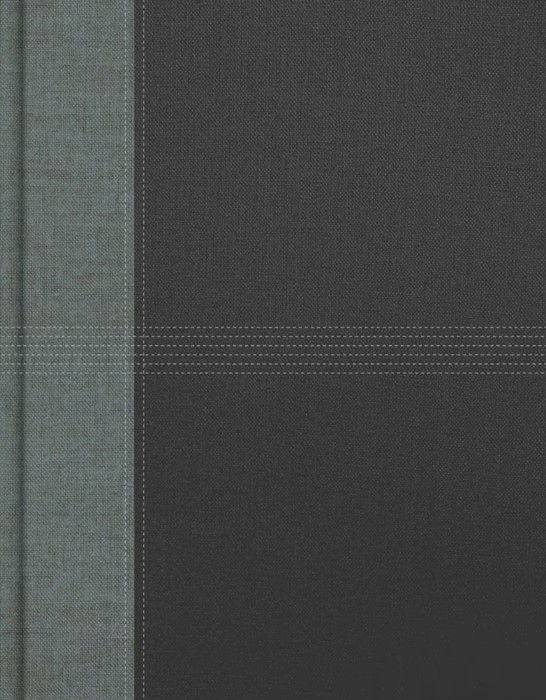 KJV Notetaking Bible, Gray Cloth Over Board
