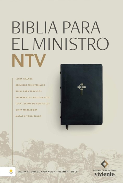 Biblia Para el Ministro NTV, Letra Grande Con Filament