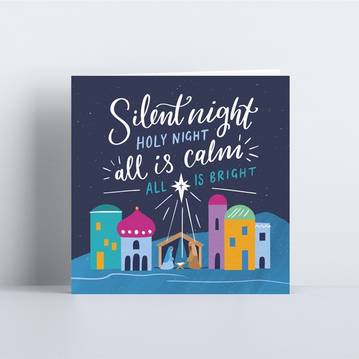 Silent Night - Christmas Card