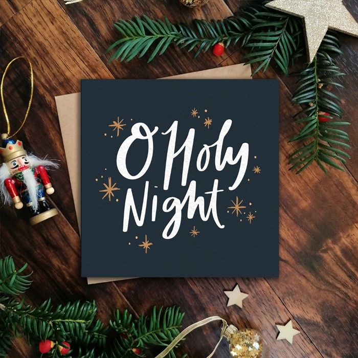 O Holy Night - Christmas Card