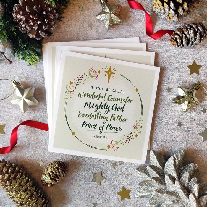 Wreath - Christmas Card