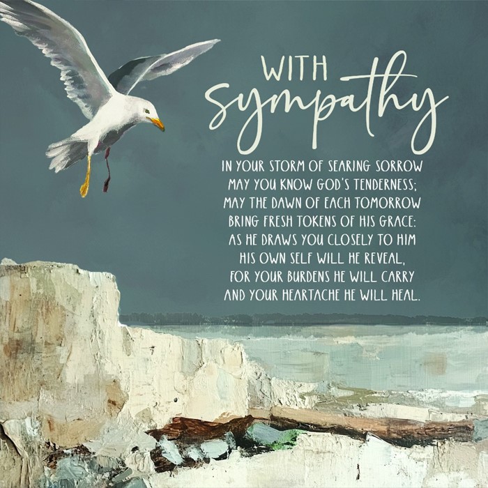 Seagull Sympathy Card