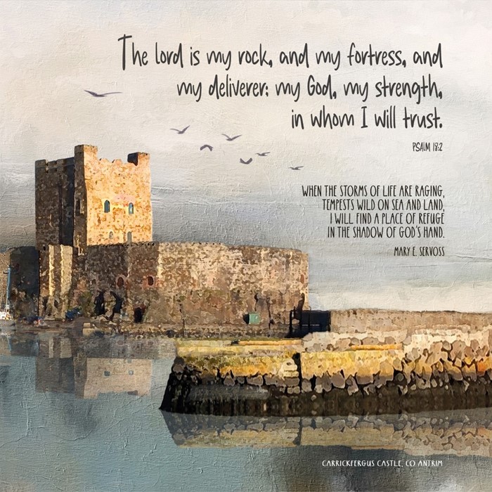 Carrickfergus Castle Greeting Card