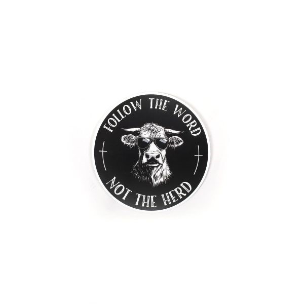 Sticker Vinyl - Follow the Word (Pack of 5)
