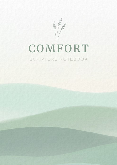 NLT Scripture Notebook Comfort