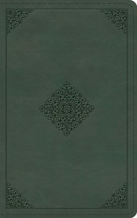 Esv Thinline Bible, Red Letter, Trutone, Quiet Forest