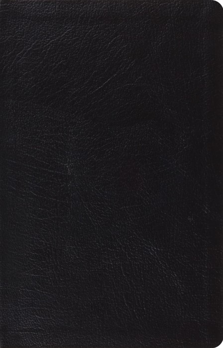 ESV Large Print Thinline Reference Bible, Genuine Leather