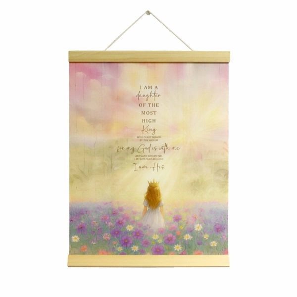 Christian Canvas Wall Art - Daughter of the King
